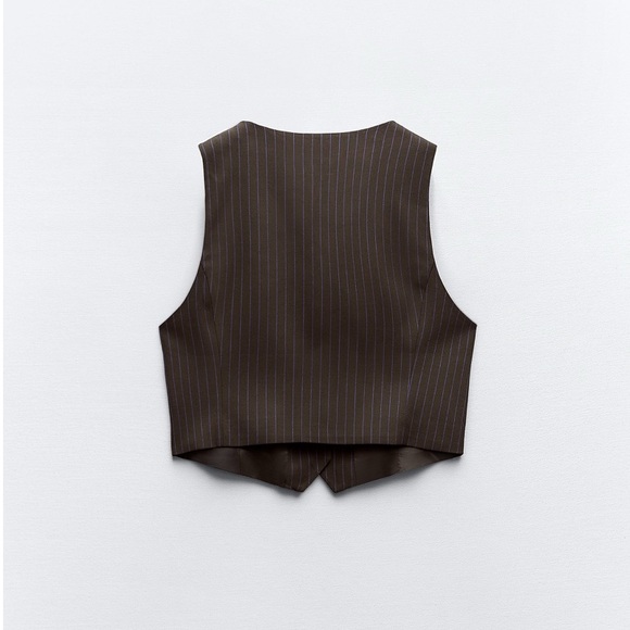 Zara Pinstriped vest - Picture 3 of 6